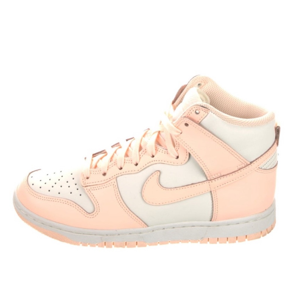 Women’s Pink and white Nike High Tops size 8